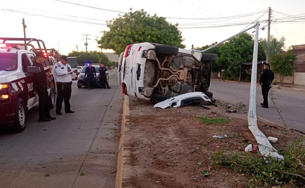 Accidente en Ahome