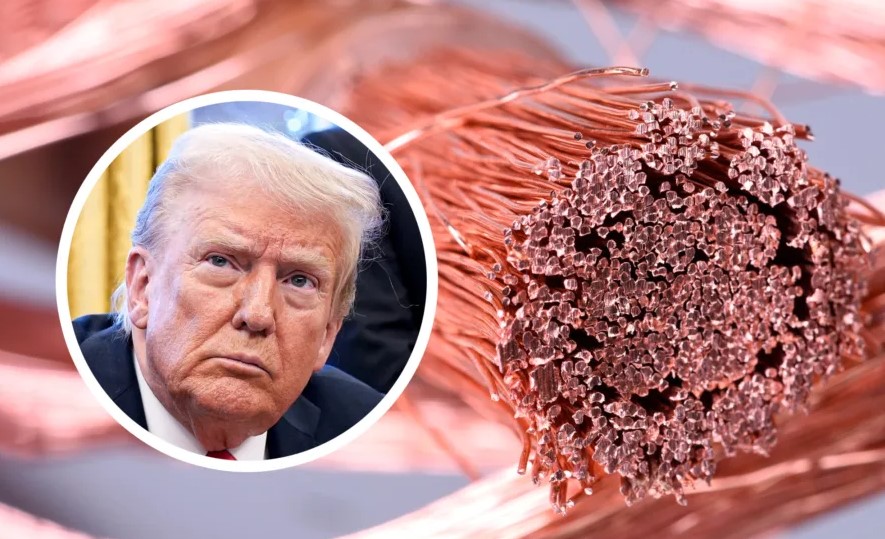 Donald Trump firma nuevos aranceles del 50 % sobre algunos productos del cobre
