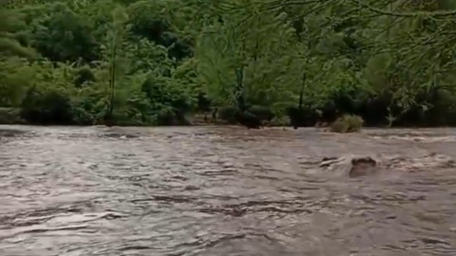 Arroyos Bacubirito y Santa Magdalena bajan con fuerza