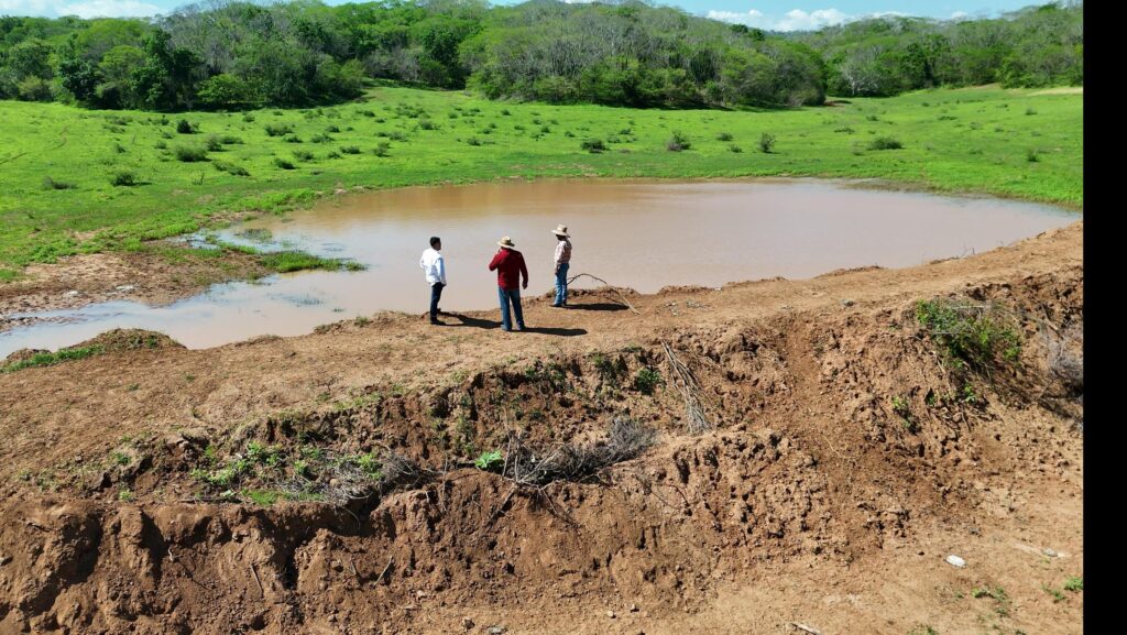 Avanza la construcción de abrevaderos y bordos en la zona rural de Mazatlán