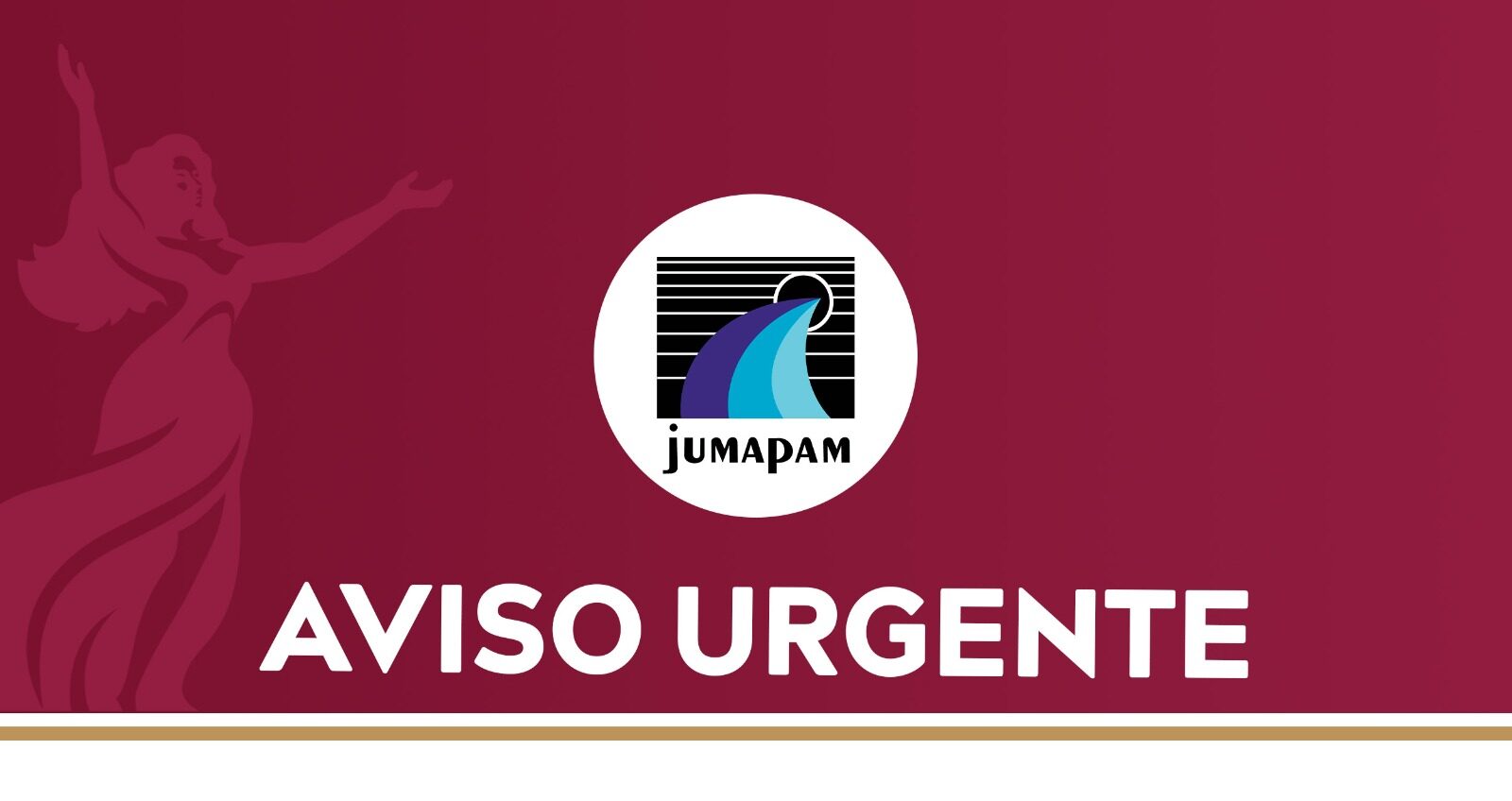 Aviso urgente Jumapam