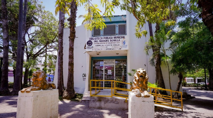Biblioteca Ing. Manuel Bonilla en Mazatlán