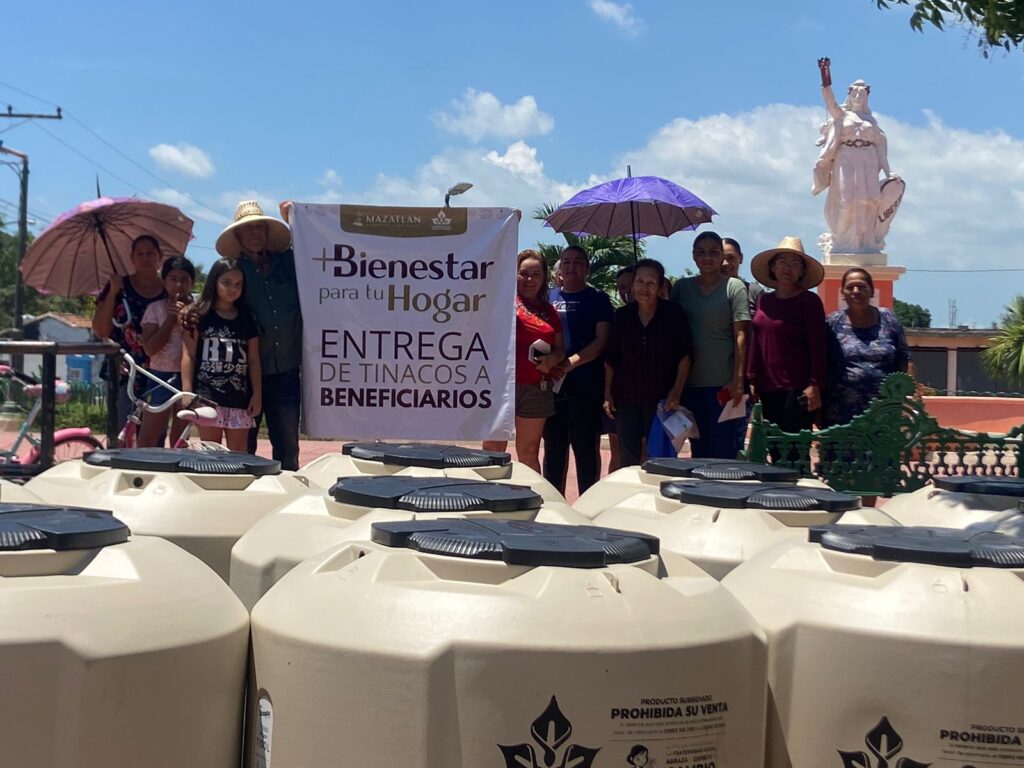 Más de 120 tinacos serán entregados por el gobierno municipal