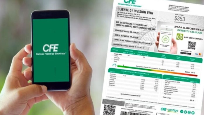 CFE: así puedes consultar y descargar el recibo de luz desde el celular