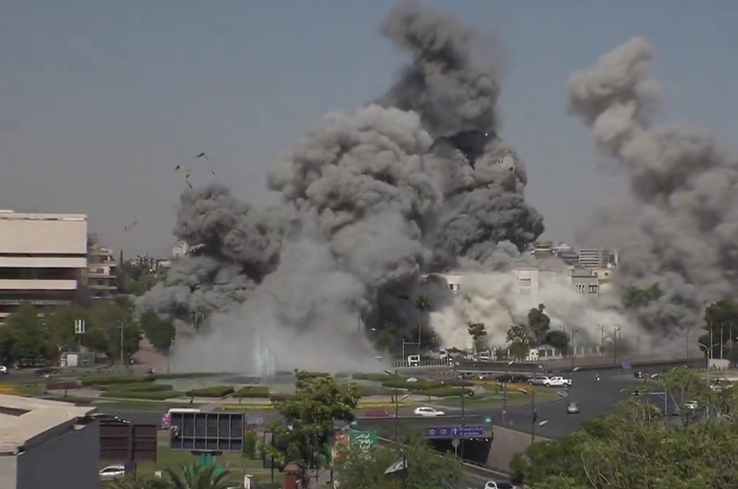 Israel bombardea el cuartel general del Ejército sirio en Damasco