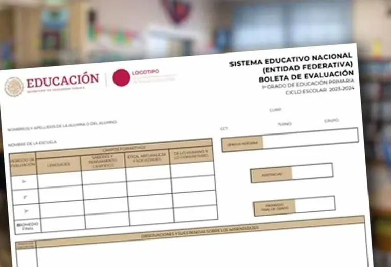 Boleta de calificaciones