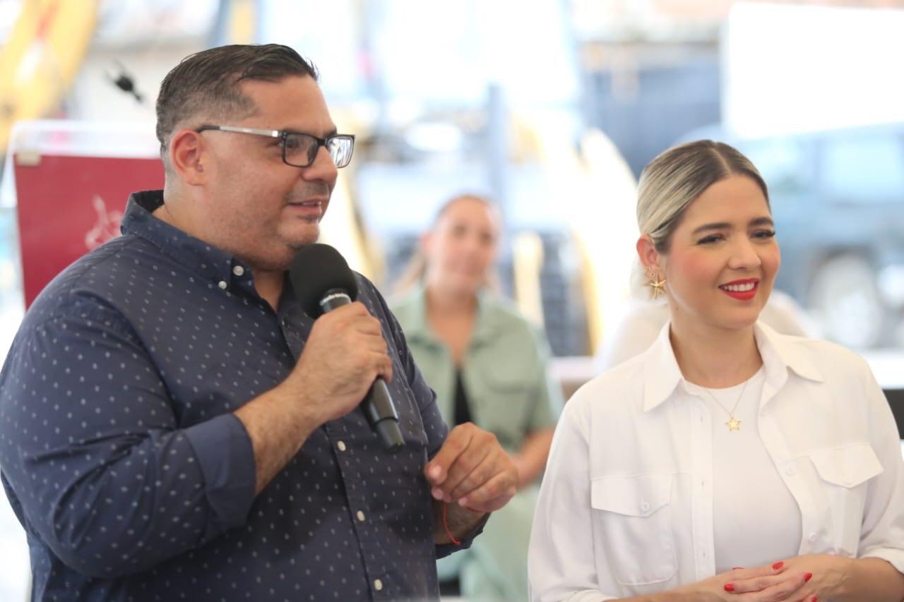 Estrella Palacios en evento de DIF Mazatlán