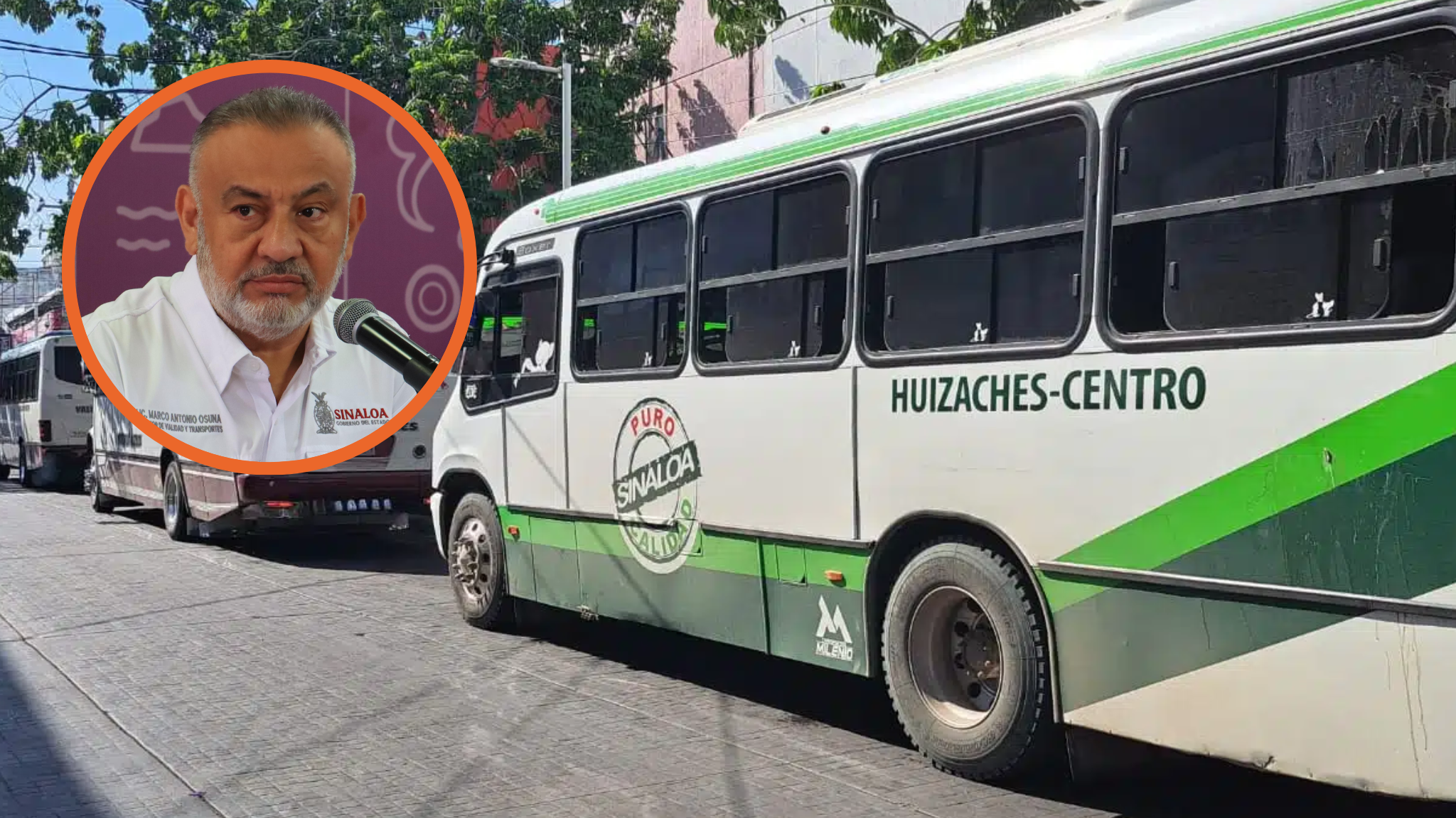 Choferes de camiones en Culiacán han sido sancionados por no traer aire y cobrar $12.50