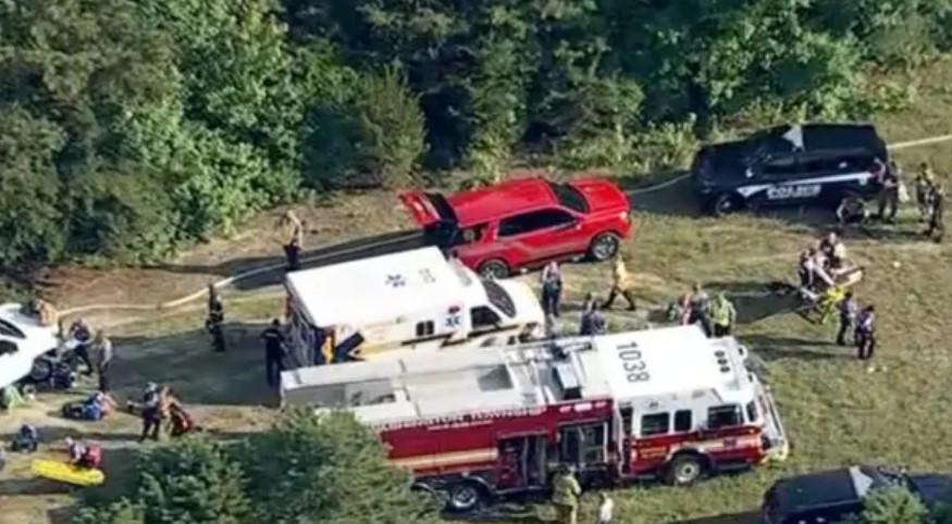 Avioneta con al menos 14 personas a bordo se estrella cerca del Aeropuerto Cross Keys, Nueva Jersey
