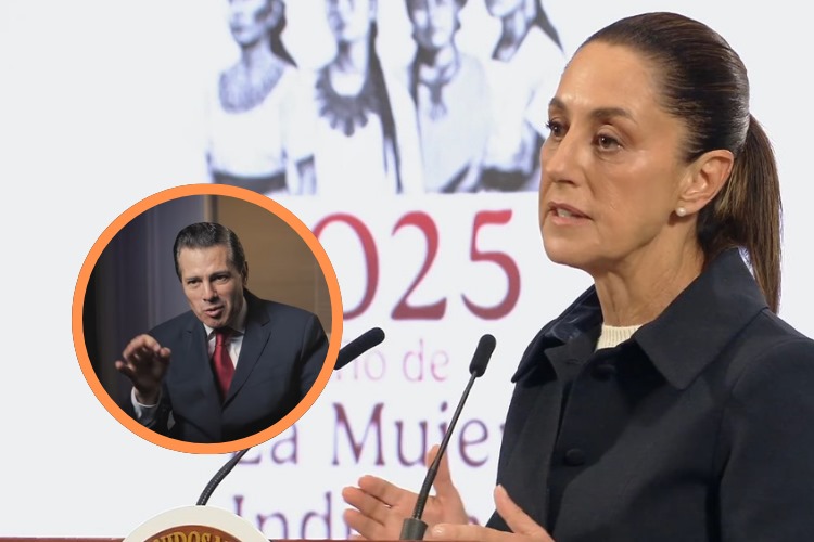 Claudia Sheinbaum y Enrique Peña Nieto