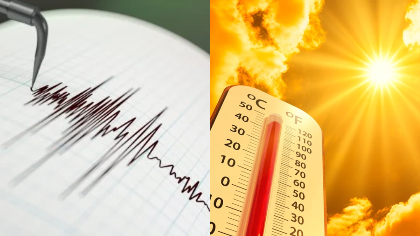 ¿Puede un sismo elevar las temperaturas?