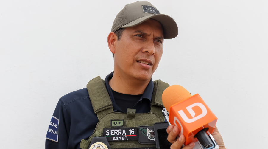 Ramón Enrique López, comandante de Seguridad Pública en Ahome