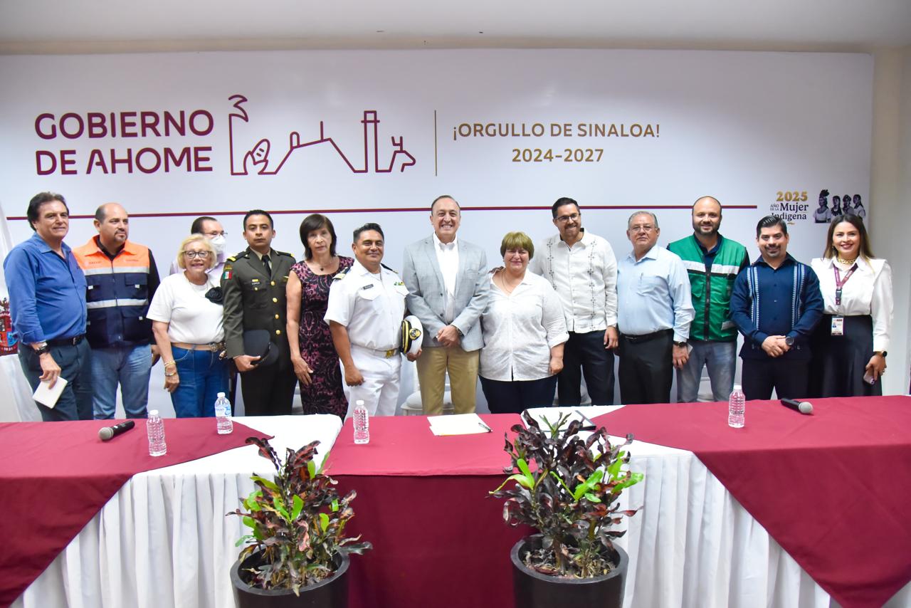 Instalación del Comité Municipal de Salud en Ahome.