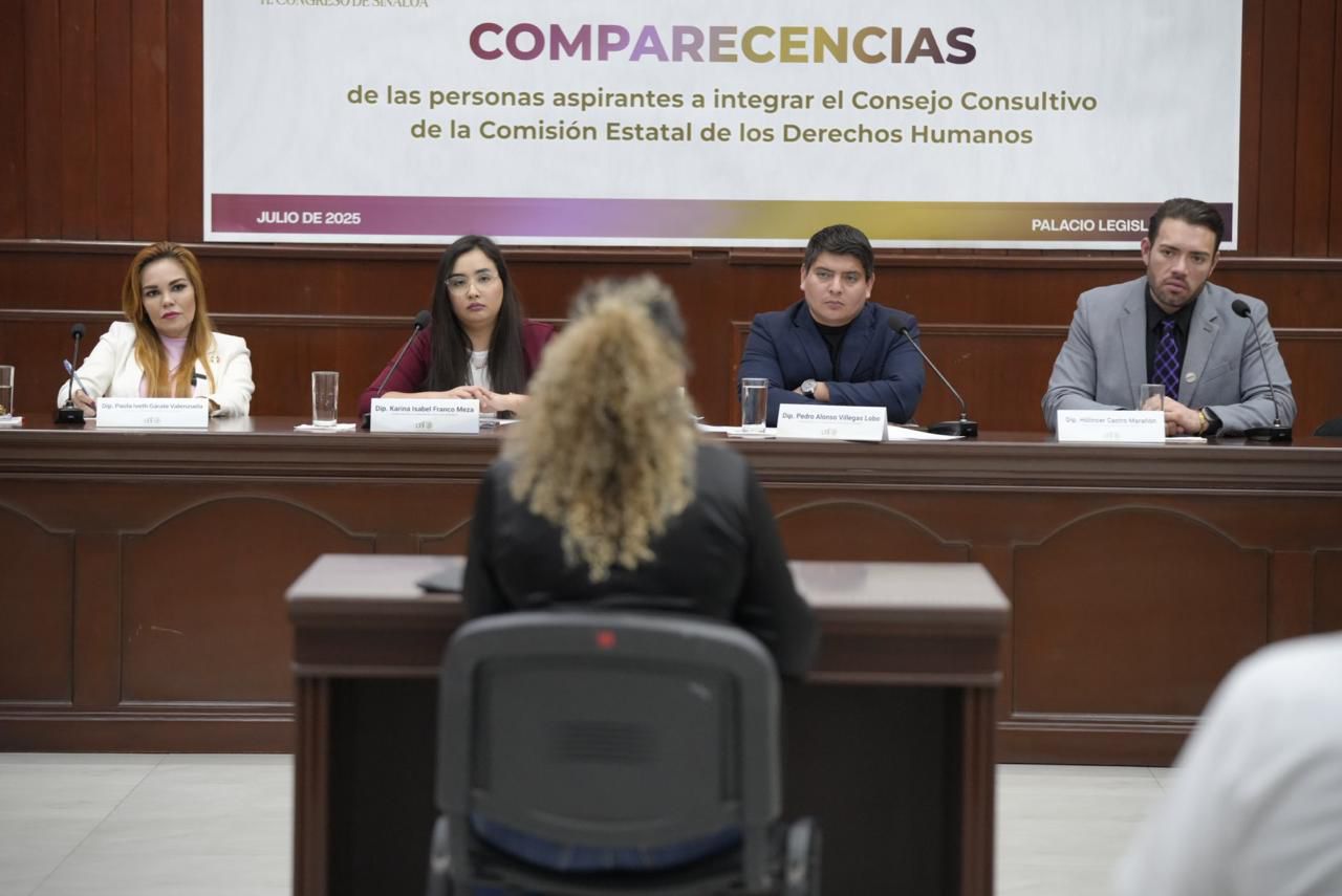 Comparecencias aspirantes a consejo consultivo CEDH