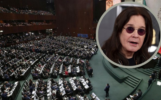 Con un minuto de aplausos, Congreso de la Unión rinde homenaje a Ozzy Osbourne
