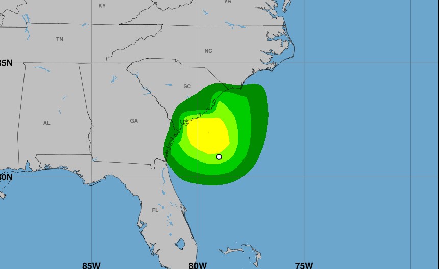 Se forma la Depresión Tropical Tres frente a la costa sureste de EU