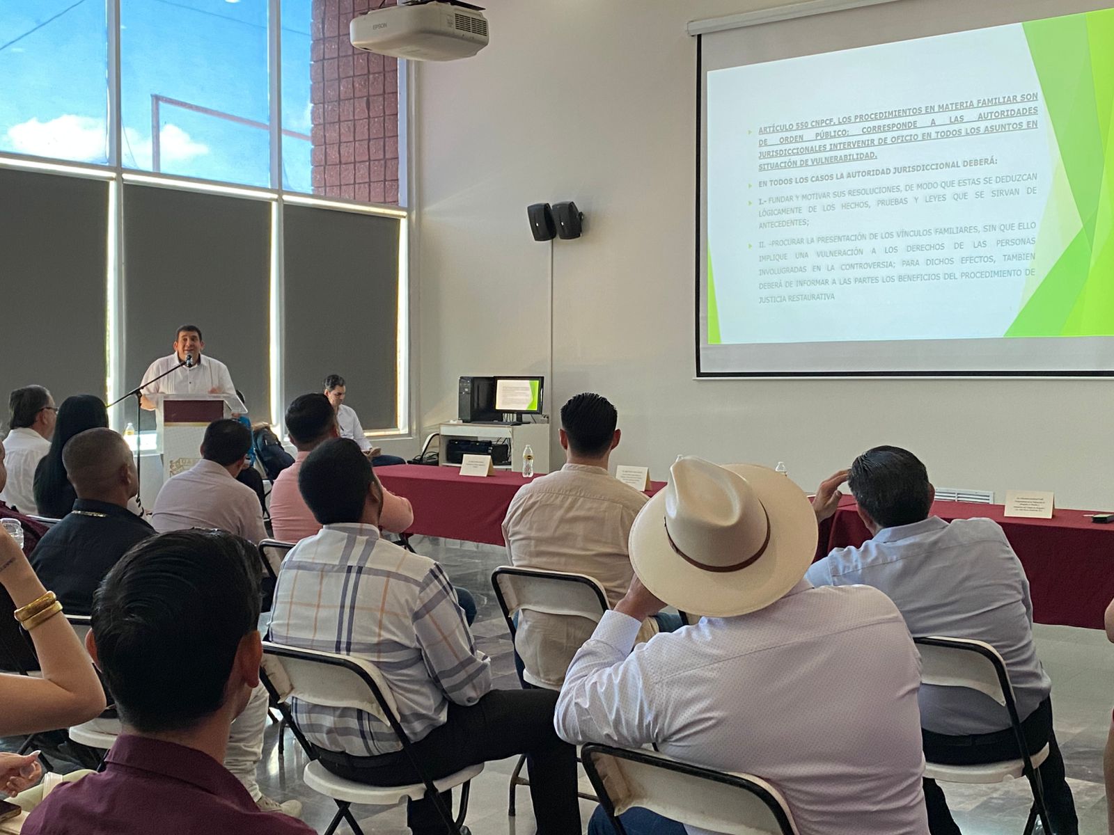Evento por el Día del Abogado en Guasave.