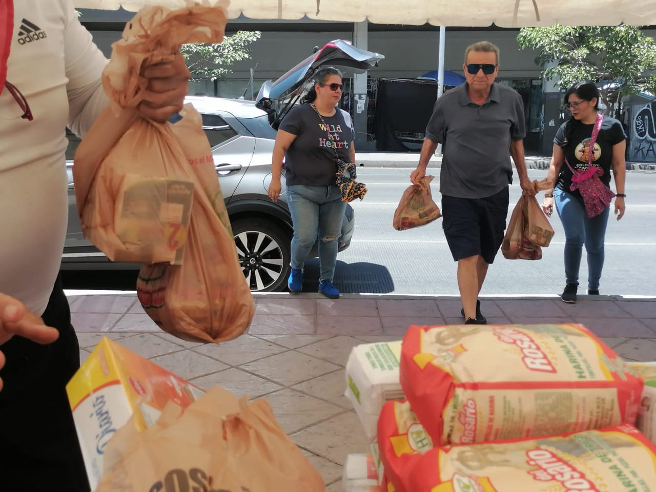 Así se vivió la pasada colecta de alimentos para niños y niñas tarahumaras que residen en Sinaloa.