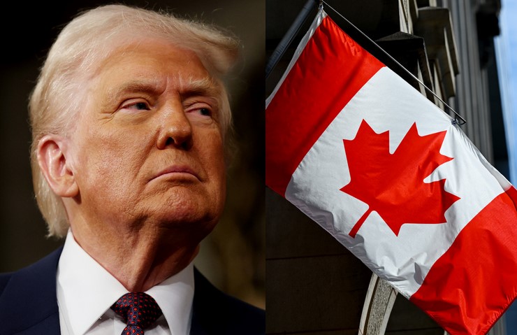 Donald Trump anuncia nuevo arancel de 35 % a productos provenientes de Canadá
