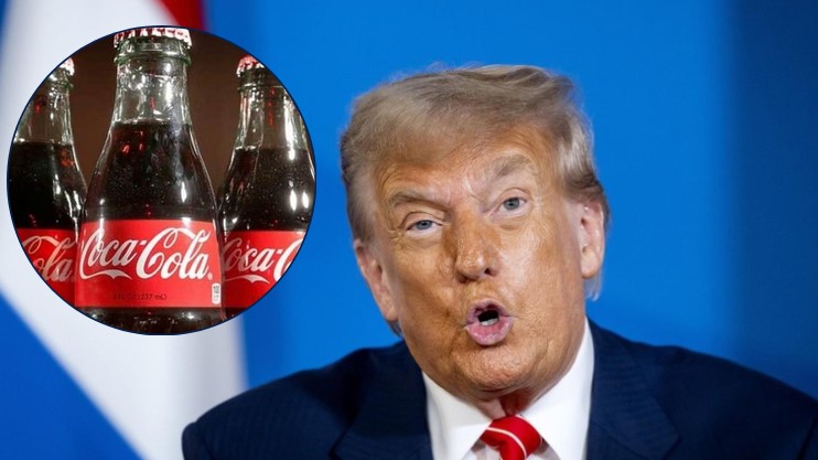 Coca-Cola en EU: Trump anuncia que la compañía empezará a usar azúcar real de caña en sus bebidas