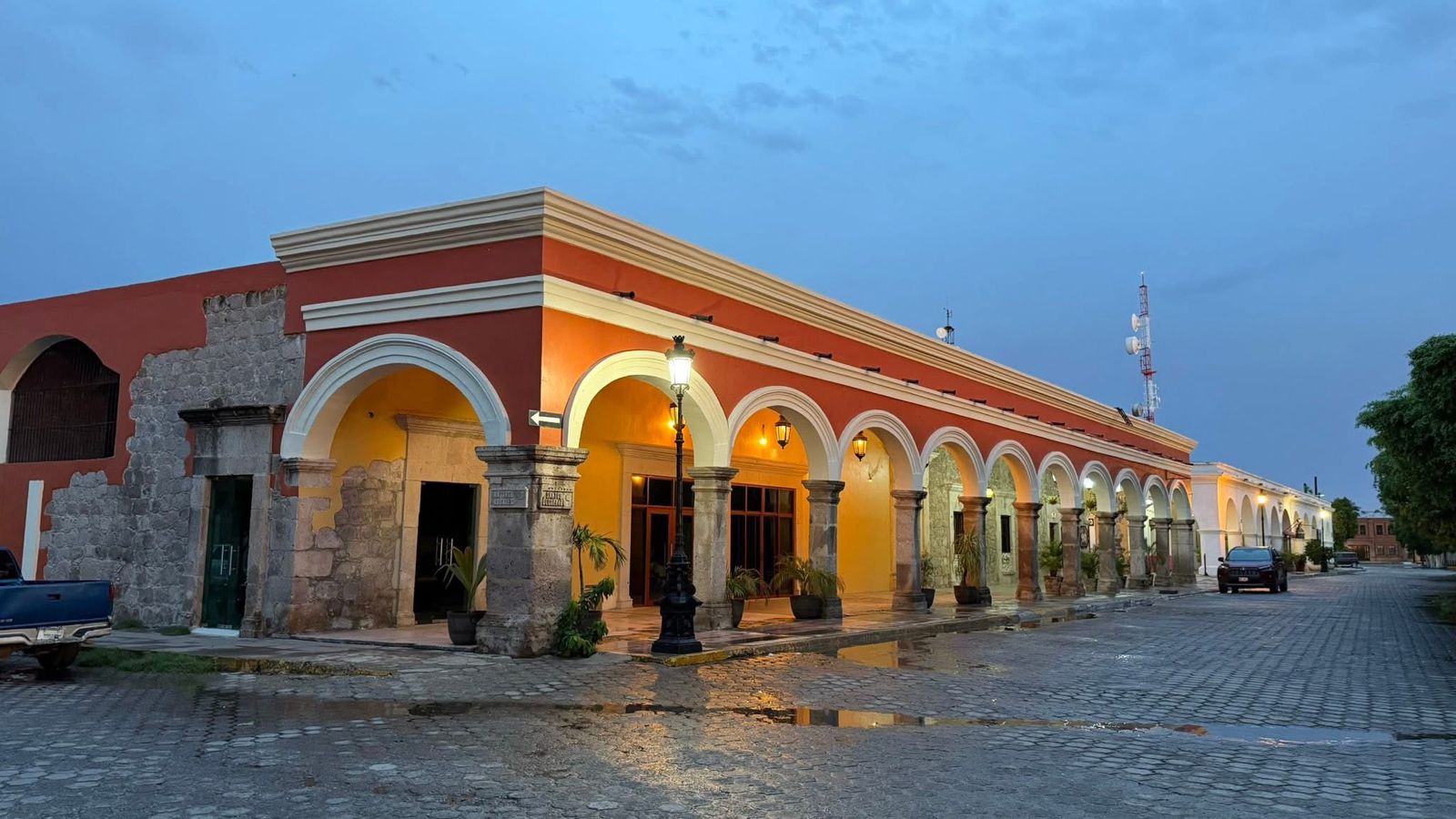 Día lluvioso en El Fuerte.