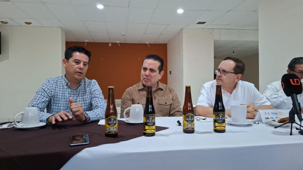 Conferencia para invitar a Évora Beer Fest