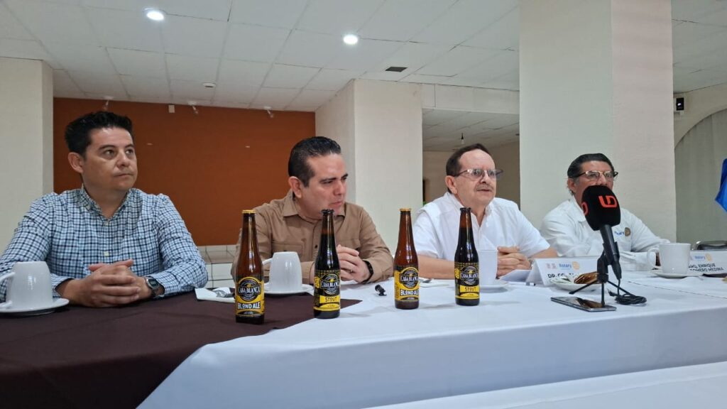 Conferencia para invitar a Évora Beer Fest
