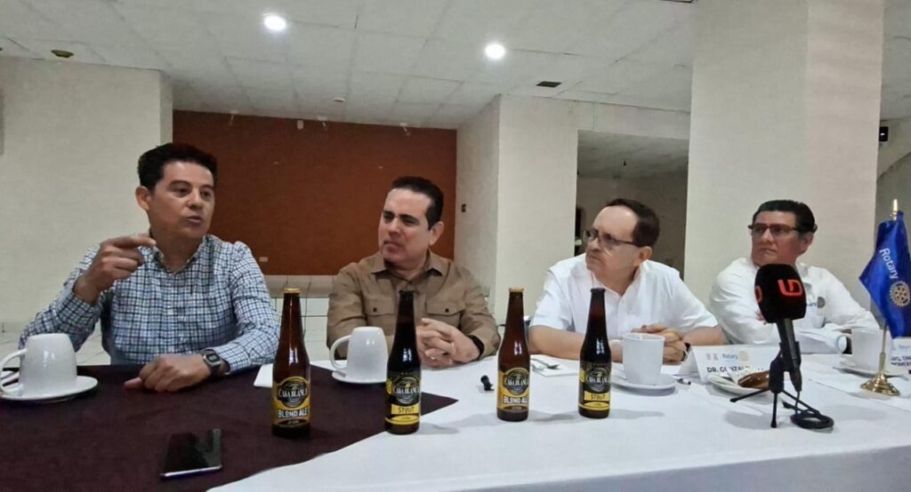 Conferencia para invitar a Évora Beer Fest
