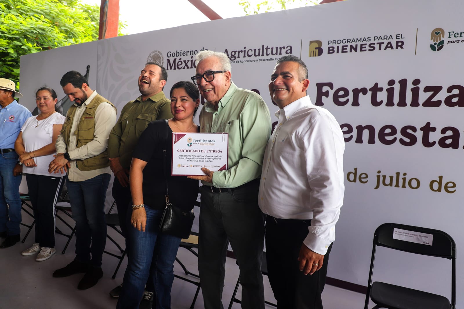 Arranca Rocha Moya programa “Fertilizantes para el Bienestar 2025”