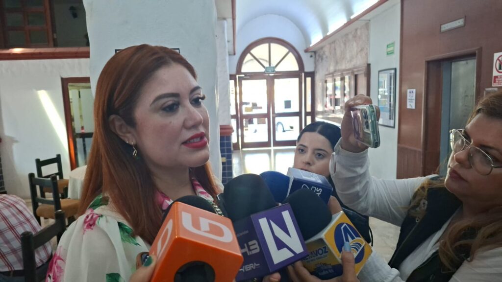 Flor Emilia Guerra Mena, secretaria de Pesca y Acuacultura en Sinaloa.