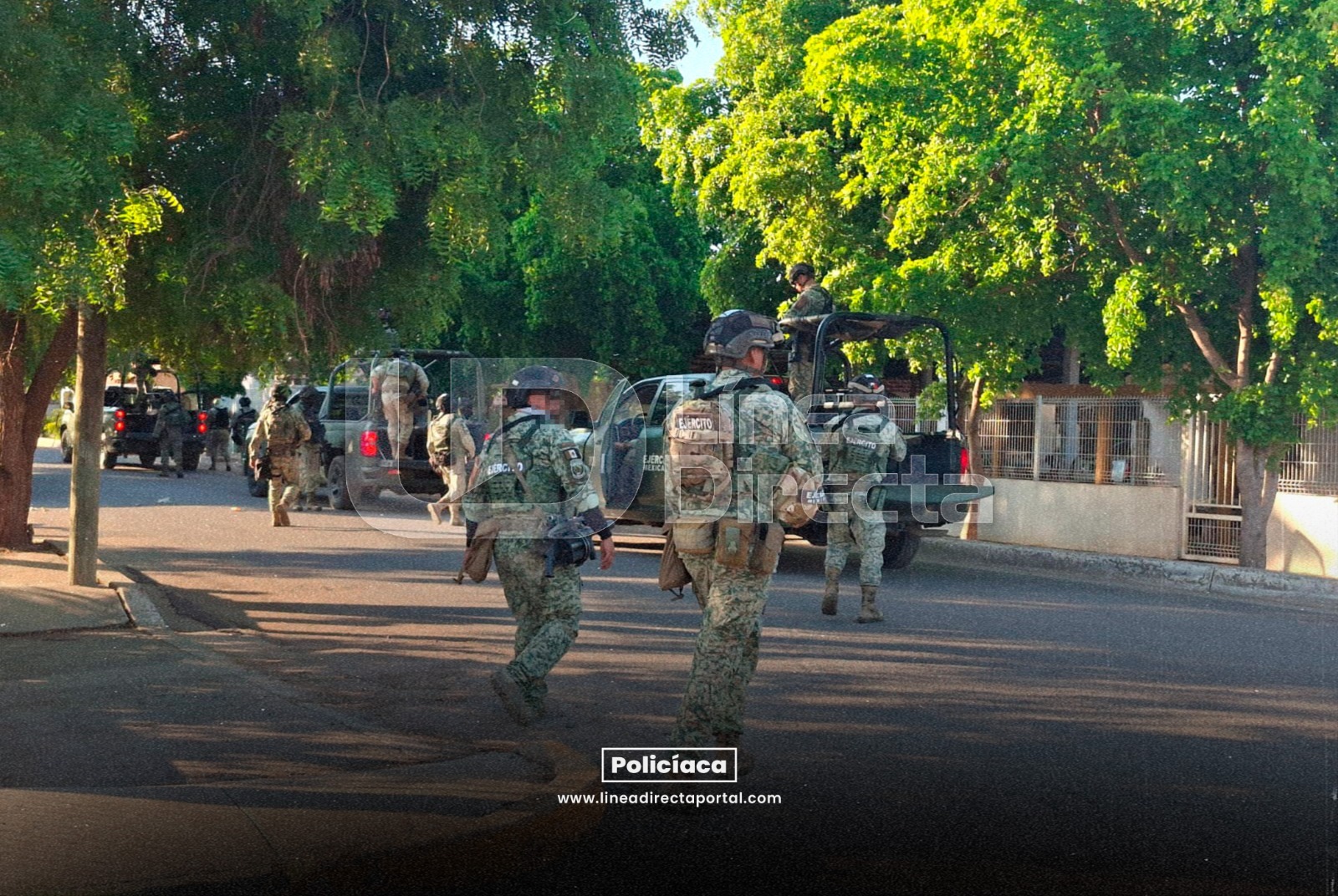 Fuerzas especiales del Ejército despliegan operativos en Guasave y revientan al menos una vivienda