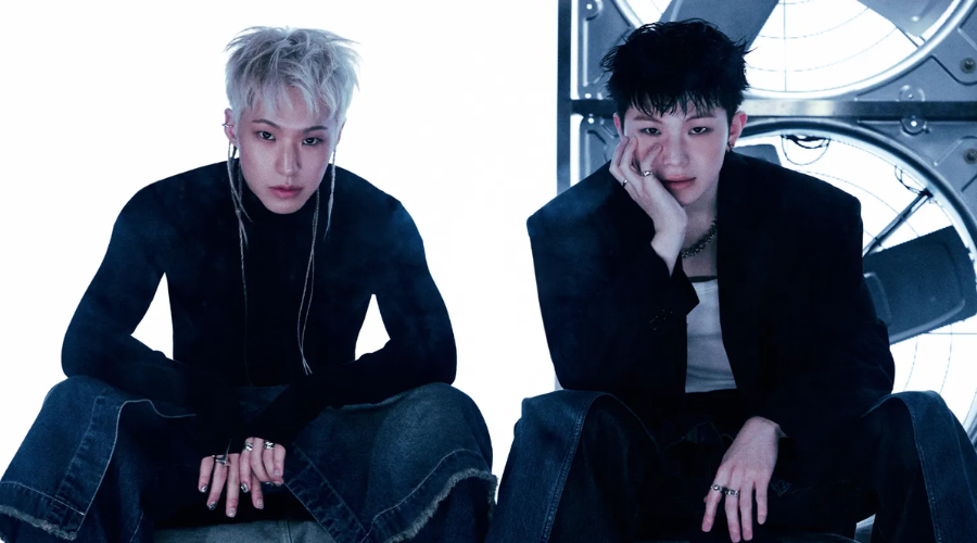 Hoshi y Woozi de SEVENTEEN.