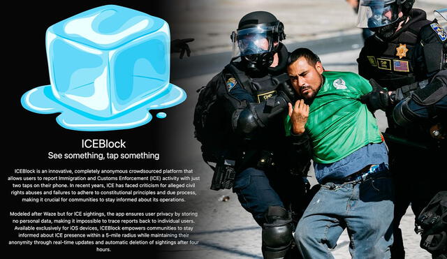 ICEBlock, la app que enfrenta al gobierno de Trump y avisa sobre redadas contra migrantes