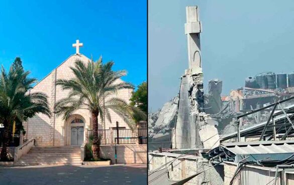 Israel bombardea la única iglesia católica en Gaza; Netanyahu asegura que 
