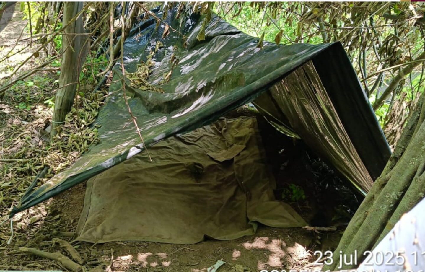 Inhabilitan campamento del crimen organizado en San Ignacio