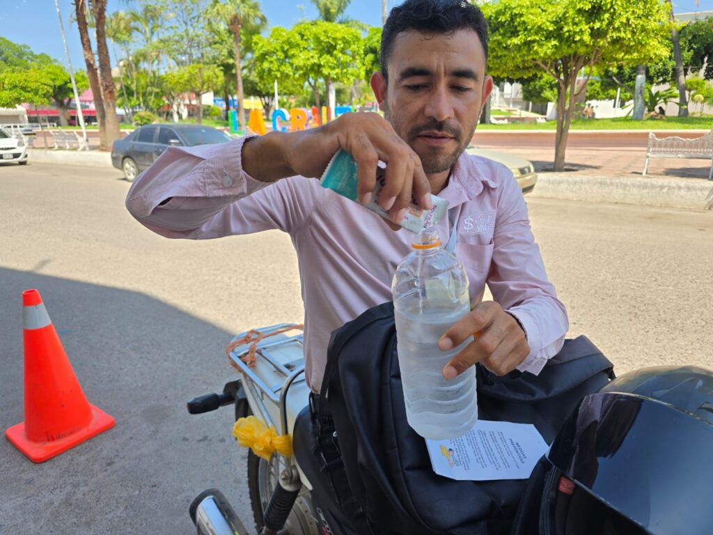 Instalan módulo de rehidratación junto a Palacio Municipal en Elota