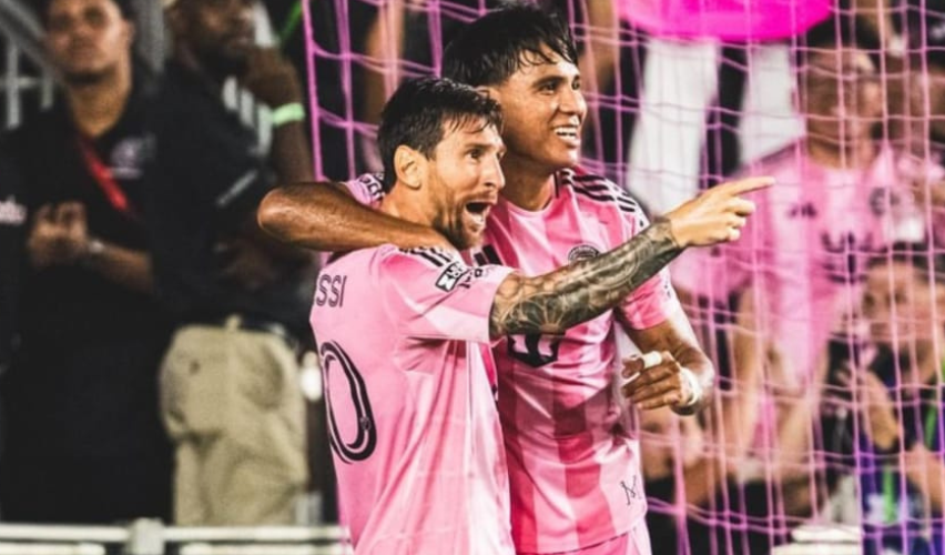 Luis Suárez y Messi de Inter Miami