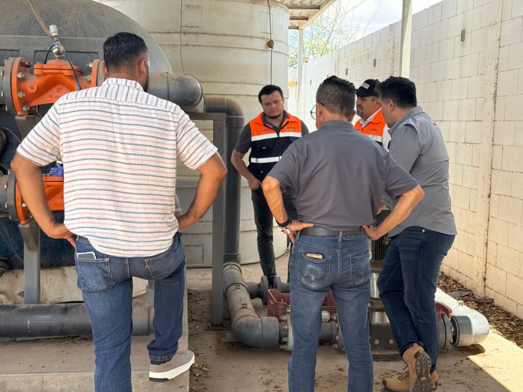 Japaf rehabilita planta y envía agua con una pipa de Ceapas en El Fuerte