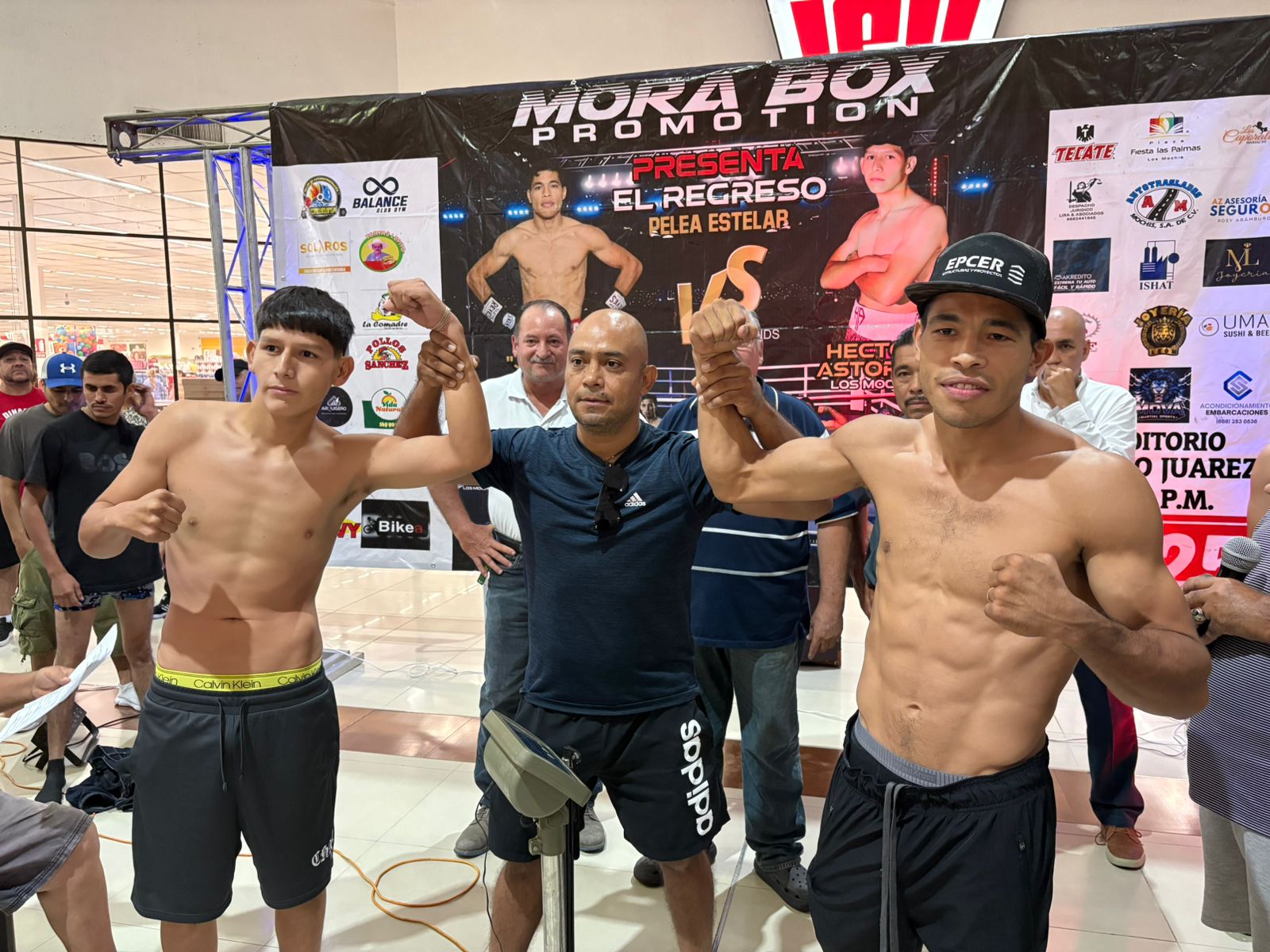 José Félix Jr. y Héctor Astorga cumplen y pelearán este viernes en Los Mochis