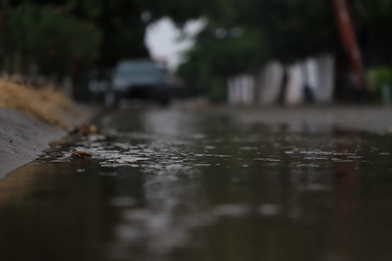Tarde lluviosa en Culiacán.