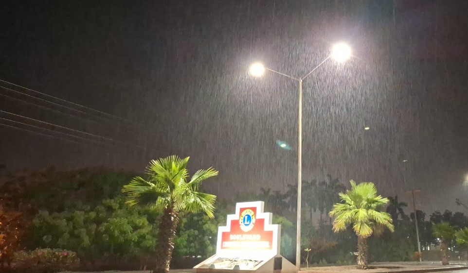 Lluvia en Guamúchil
