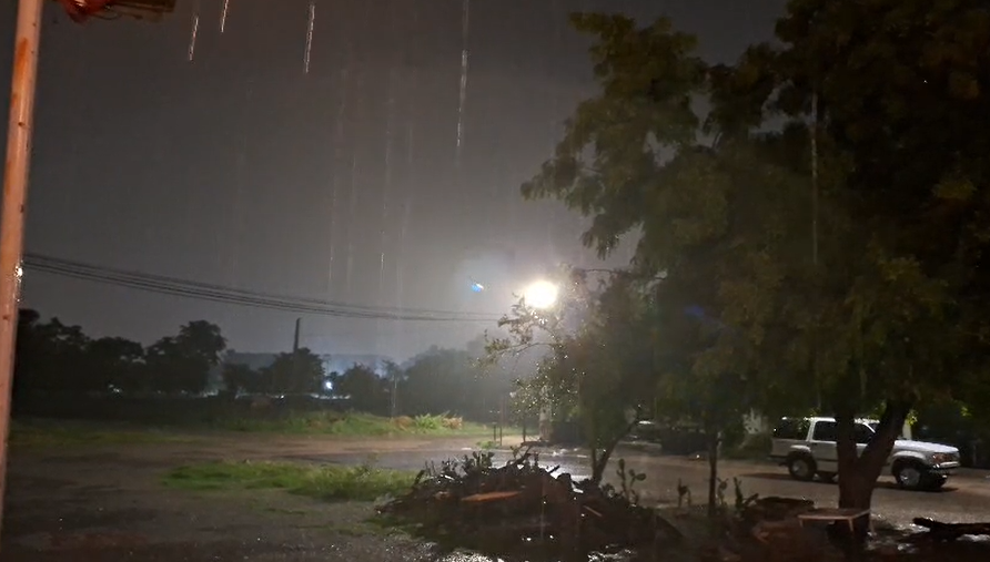 Lluvia en Guasave