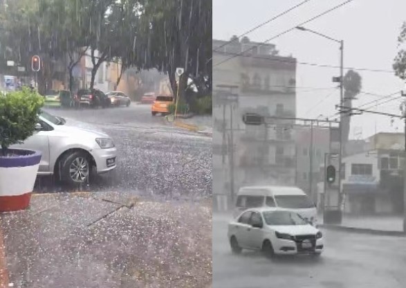 VIDEO: Lluvias y fuerte granizada azotan CDMX y provocan múltiples afectaciones