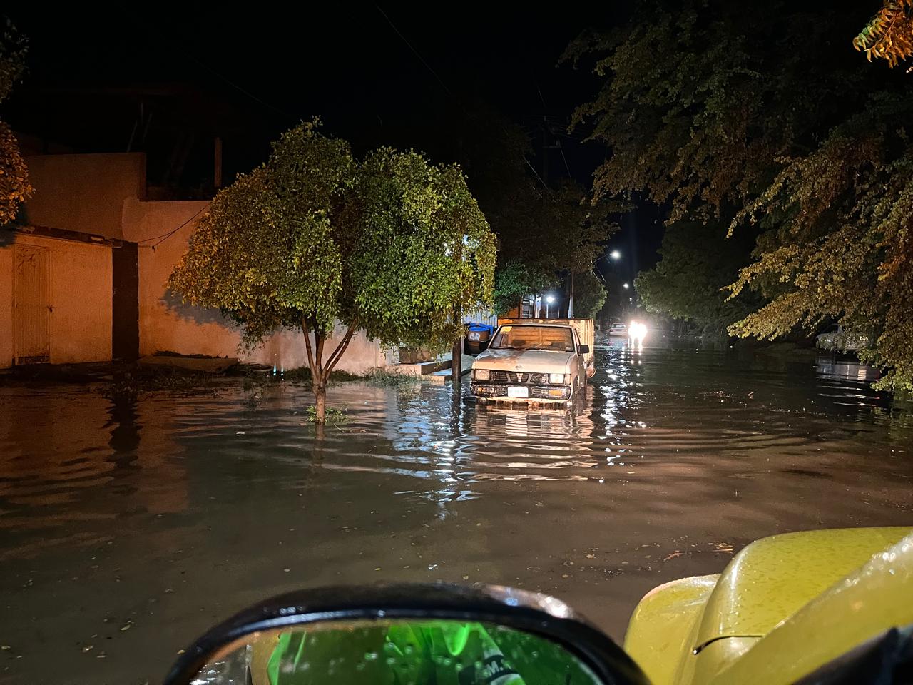 Lluvias en Guasave