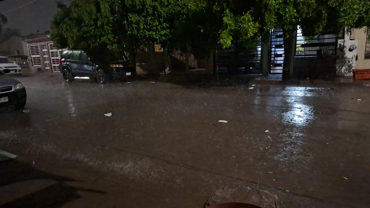 Por partida doble las lluvias en Guasave