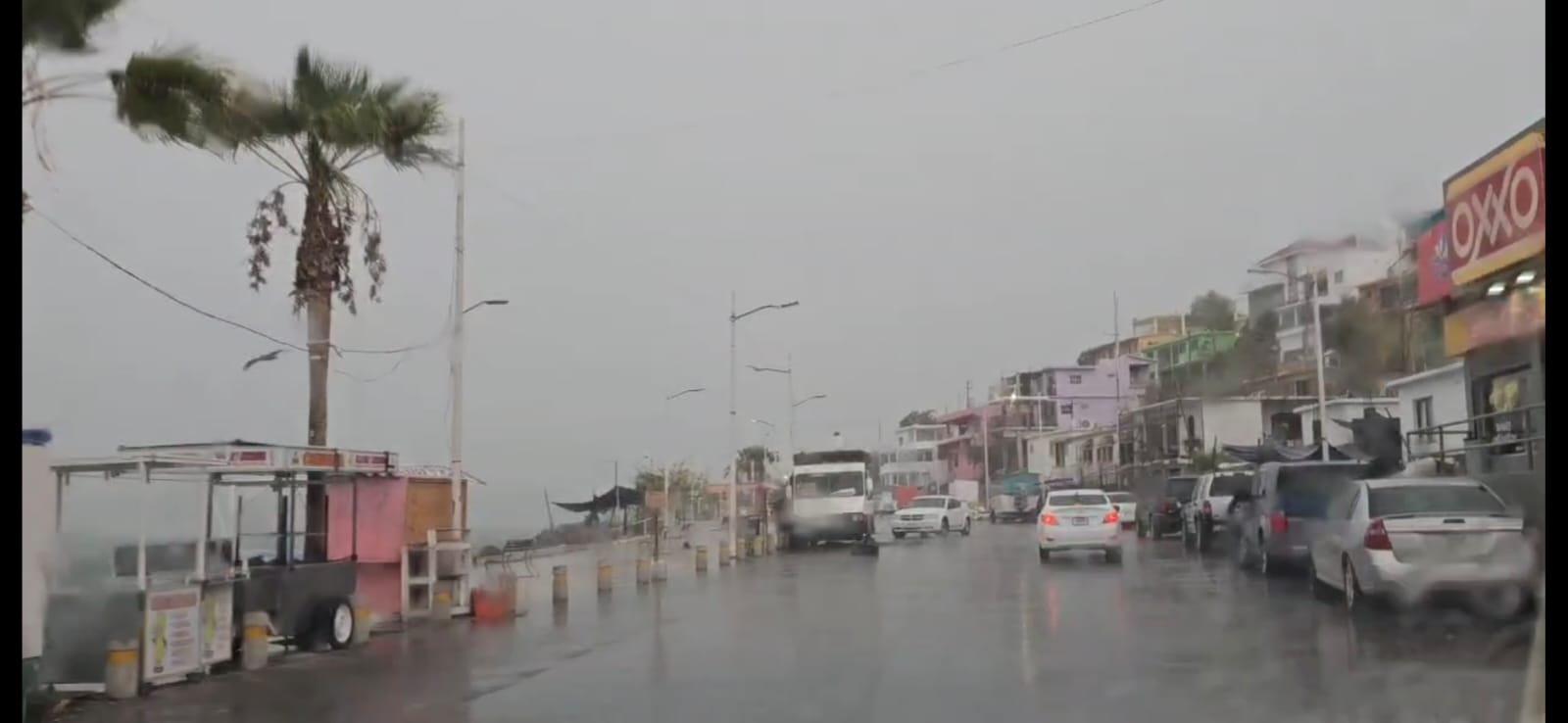 Lluvias en Topolobampo