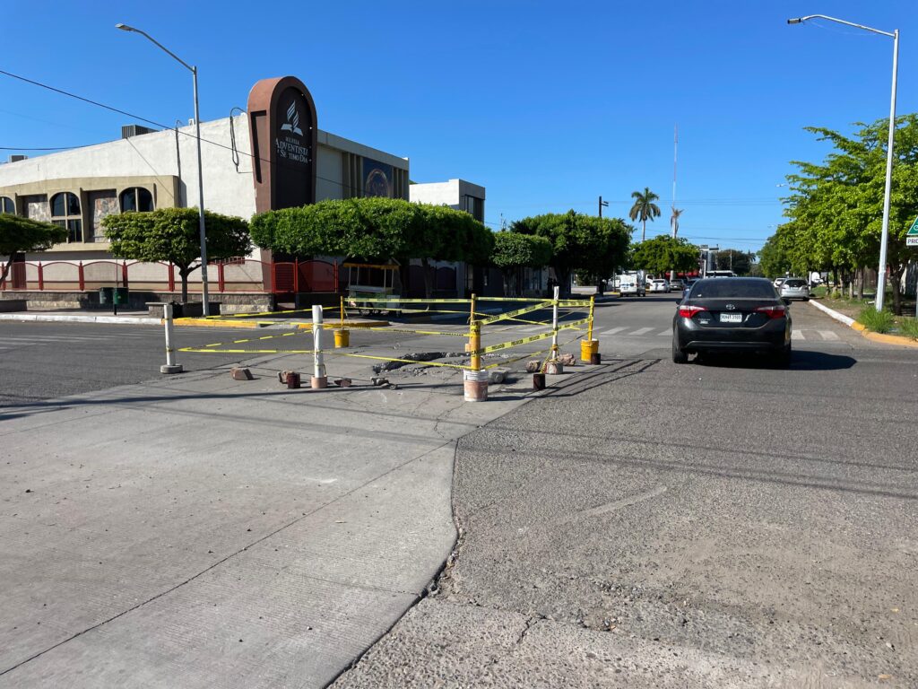 La losa de concretó se levantó por circunstancias extrañas