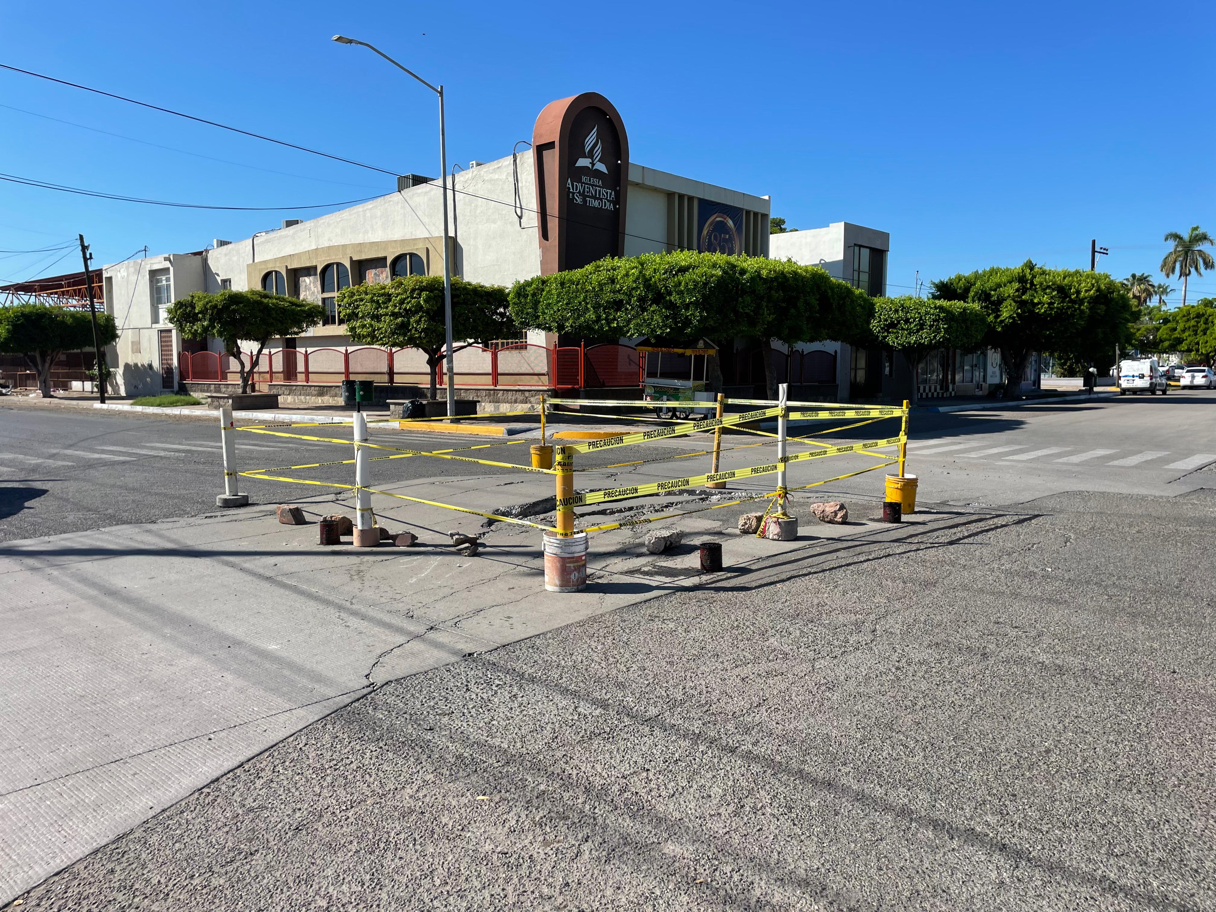La losa de concretó se levantó por circunstancias extrañas