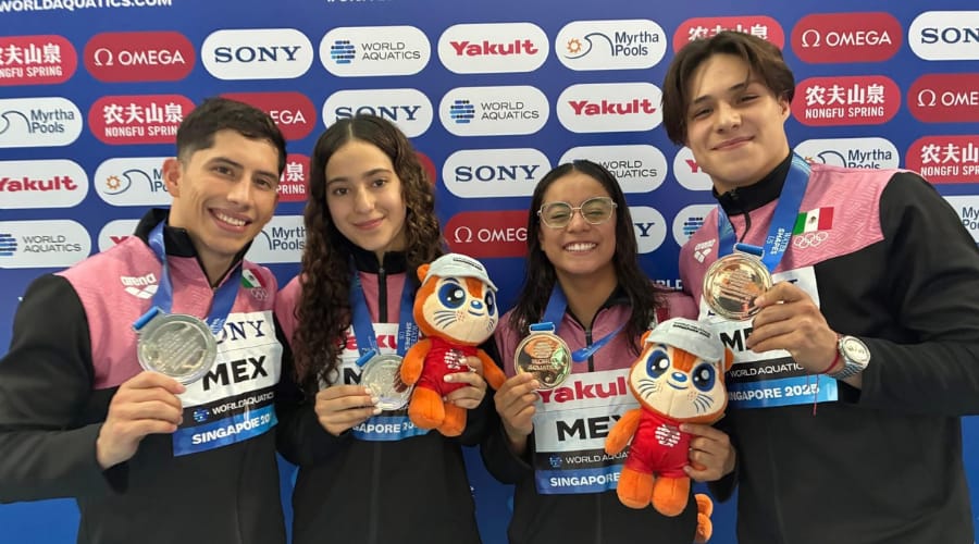 México gana plata en el Mundial de Singapur 2025