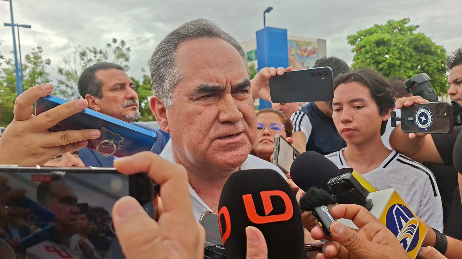 Jesús Madueña Molina, rector de la Universidad Autónoma de Sinaloa (UAS).